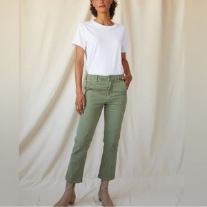 AMO Easy Trouser Surplus Sage Green Surplus size 25